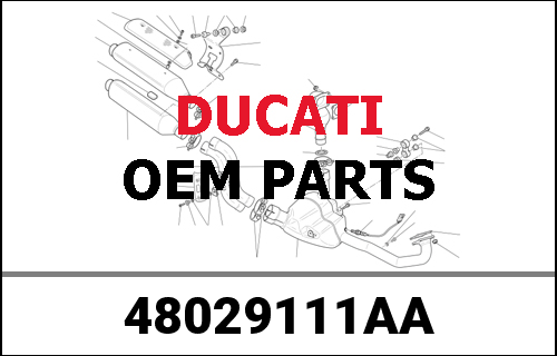 DUCATI純正 COWLING RED | 48029111AA