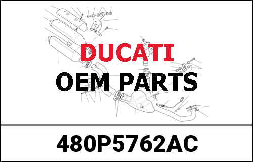 DUCATI純正 COWLING RED | 480P5762AC