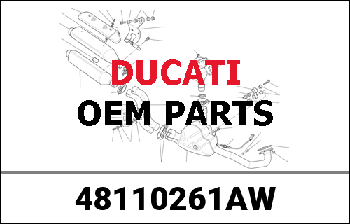 DUCATI純正 COWLING | 48110261AW