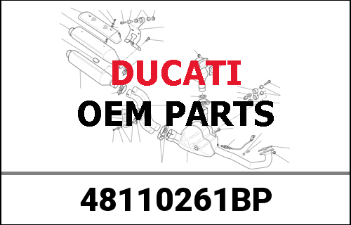 DUCATI純正 COWLING | 48110261BP