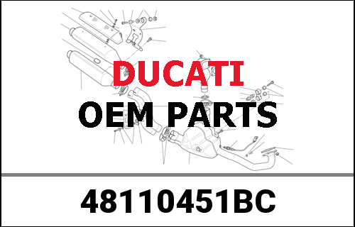 DUCATI純正 COWLING | 48110451BC