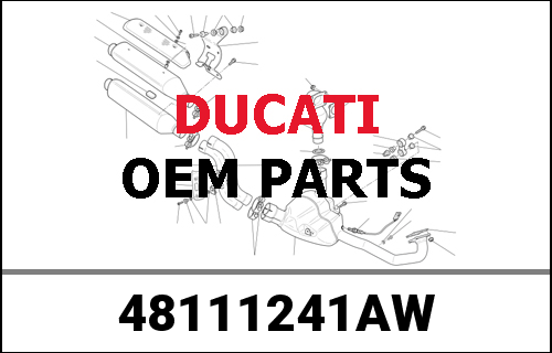 DUCATI純正 COWLING WHITE | 48111241AW