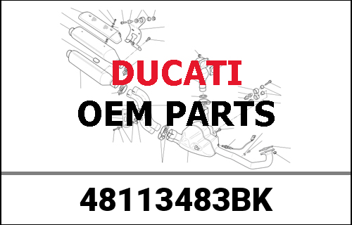 DUCATI純正 COWLING | 48113483BK