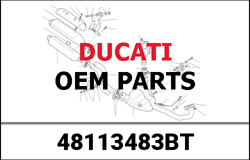 DUCATI純正 COWLING | 48113483BT