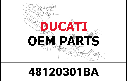 DUCATI純正 COWLING RED ATR | 48120301BA