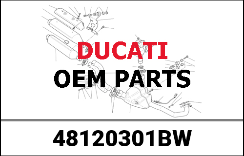 DUCATI純正 HEADL.FAIRINGStarREDStar999RFILA/04 | 48120301BW