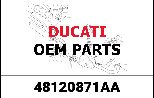 DUCATI純正 COMPLETE HEADLIGHT FAIRING | 48120871AA