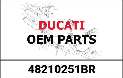 DUCATI純正 COVER , FRAME RH | 48210251BR