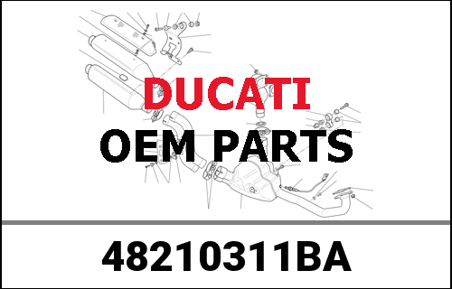 DUCATI純正 COVER , FRAME LH | 48210311BA