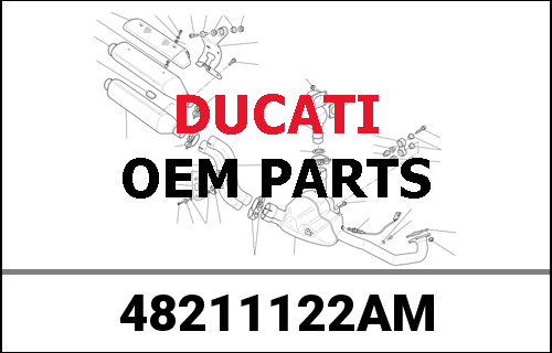 DUCATI純正 COVER , FRAME LH | 48211122AM