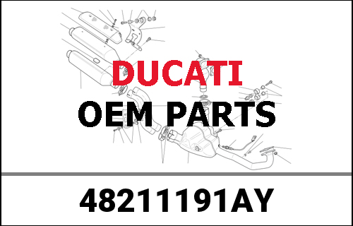 DUCATI純正 COVER , FRAME RH | 48211191AY