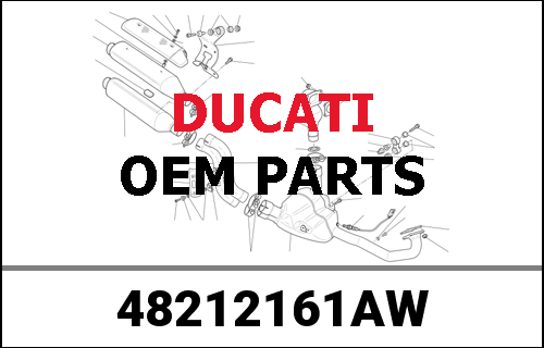 DUCATI純正 COVER-SIDE, RH, S.WHITE | 48212161AW