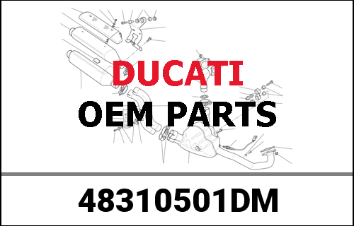 DUCATI純正 COVER, SEAT TAIL | 48310501DM