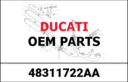DUCATI純正 TAIL GUARD CENTRE RED | 48311722AA