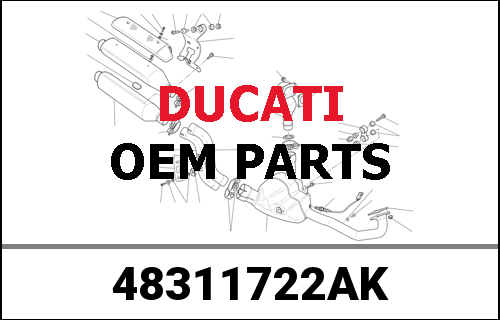 DUCATI純正 TAIL GUARD CENTRE BLACK | 48311722AK