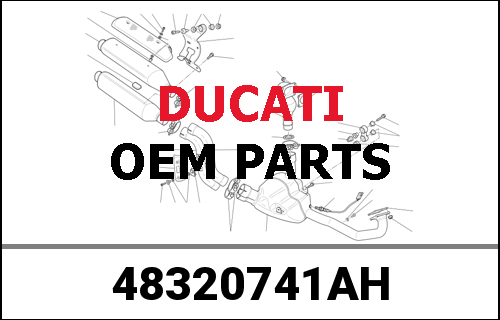 DUCATI純正 REAR FAIRING | 48320741AH