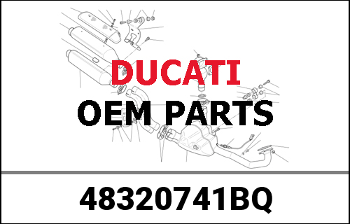 DUCATI純正 REAR FAIRING | 48320741BQ