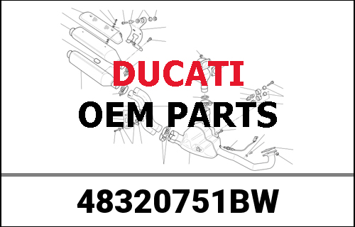 DUCATI純正 REAR FAIRING | 48320751BW