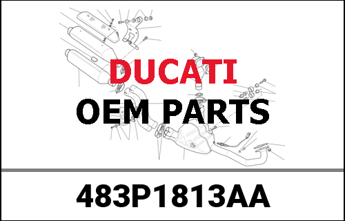 DUCATI純正 TAIL GUARD CENTRE BLACK | 483P1813AA
