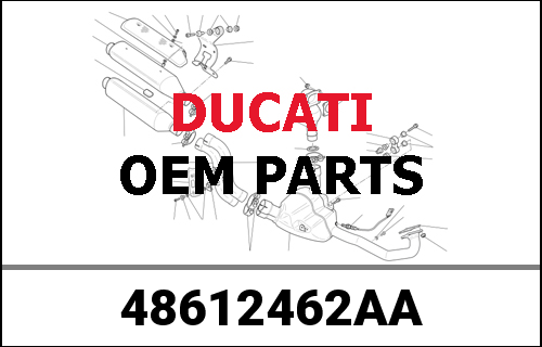DUCATI純正 DAMPER, SOUND ARRESTER | 48612462AA