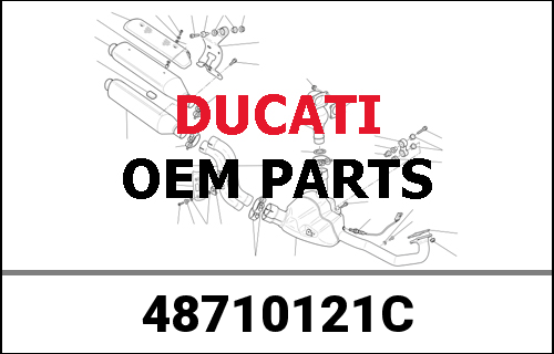 DUCATI純正 WINDSHIELD | 48710121C