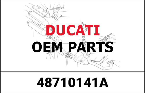 DUCATI純正 WINDSHIELD | 48710141A