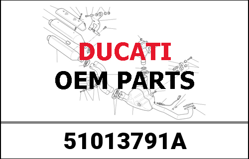 DUCATI純正 WIRE HARNESS, REAR | 51013791A