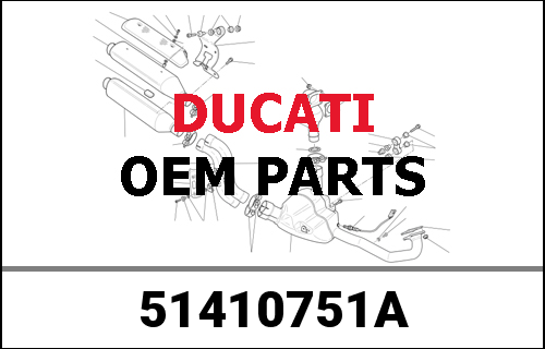 DUCATI純正 BATTERY - SOLENOID STARTER CABLE | 51410751A