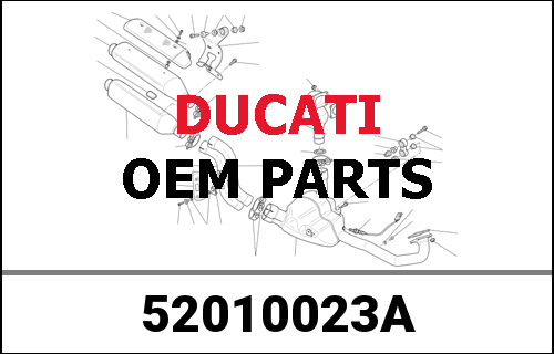 DUCATI純正 COMPLETE HEADLIGHT | 52010023A