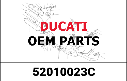 DUCATI純正 COMPLETE HEADLIGHT | 52010023C