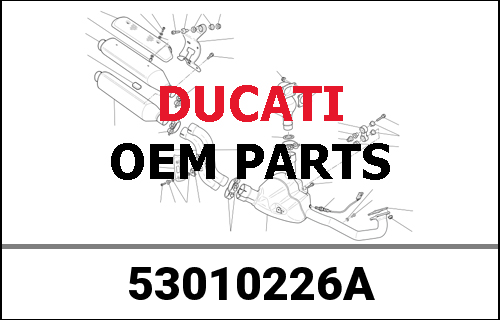DUCATI純正 turn signal front left/rear right | 53010226A