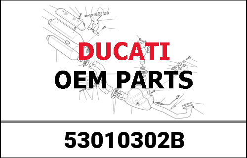 DUCATI純正 FRONT FLASHER LIGHT, RIGHT | 53010302B