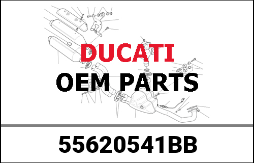 DUCATI純正 BLACK SIDE STAND ASSY M1100E | 55620541BB