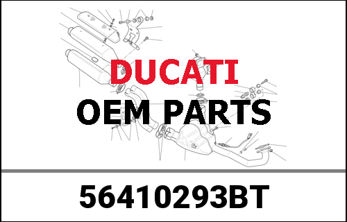 DUCATI純正 FRONT FENDER, BLACK | 56410293BT