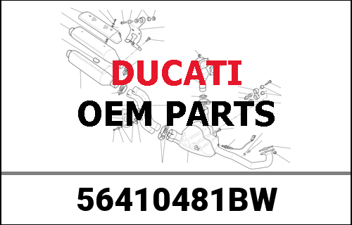 DUCATI純正 FRONT MUDGUARD (CARBON) | 56410481BW