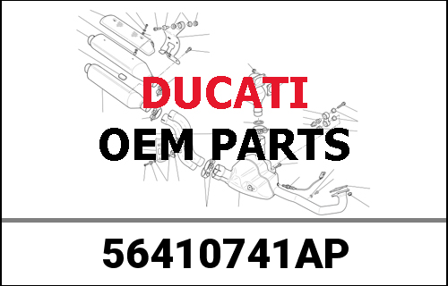 DUCATI純正 FRONT MUDGUARD | 56410741AP