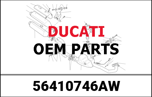 DUCATI純正 PARAFANGO ANTWHITE M696/1100 | 56410746AW