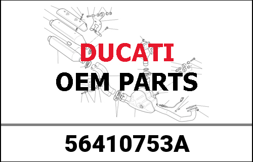 DUCATI純正 MUDFLAP | 56410753A