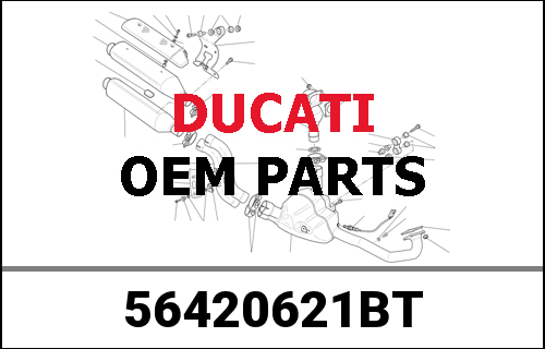 DUCATI純正 FRONT MUDGUARD | 56420621BT