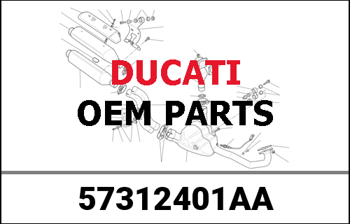 DUCATI純正 SILENCER 1508 CE - LG - | 57312401AA
