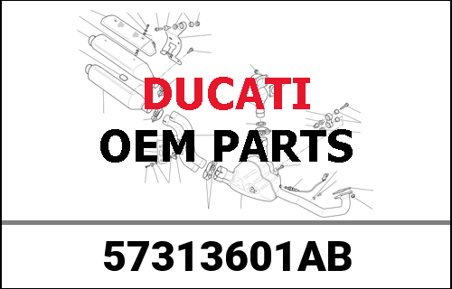 DUCATI純正 SILENCER | 57313601AB