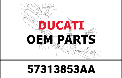 DUCATI純正 SILENCER | 57313853AA