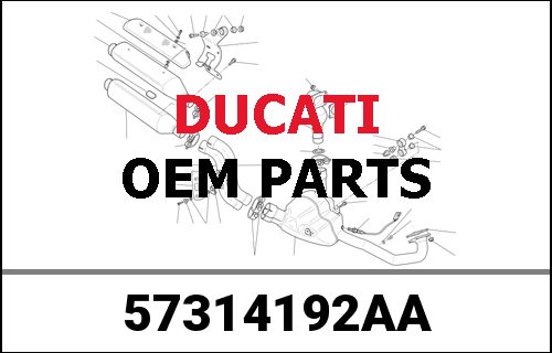 DUCATI純正 SILENCER | 57314192AA