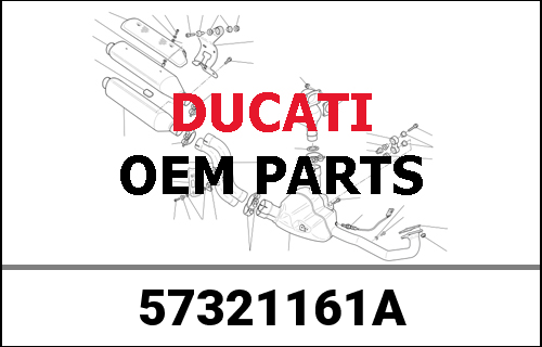 DUCATI純正 SILENCER | 57321161A