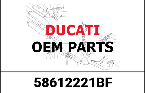DUCATI純正 FUEL TANK | 58612221BF