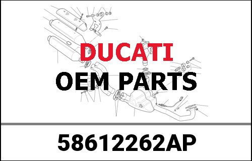 DUCATI純正 FUEL TANK | 58612262AP