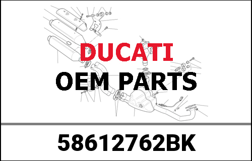 DUCATI純正 KRAFTSTOFFTANK | 58612762BK