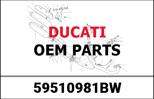 DUCATI純正 COVER SEAT | 59510981BW
