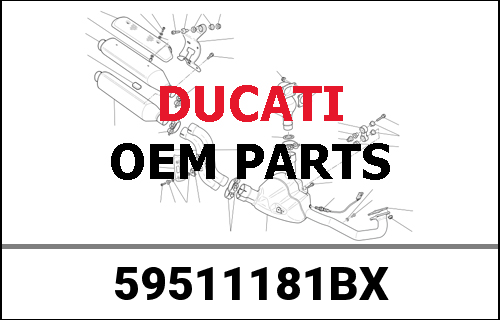 DUCATI純正 COVER SEAT | 59511181BX