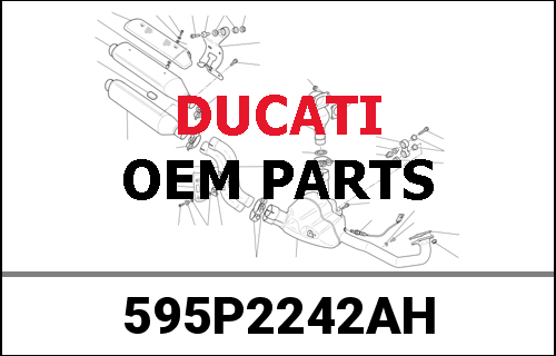 DUCATI純正 SEAT COVER PAINTED M821 STRIPE | 595P2242AH
